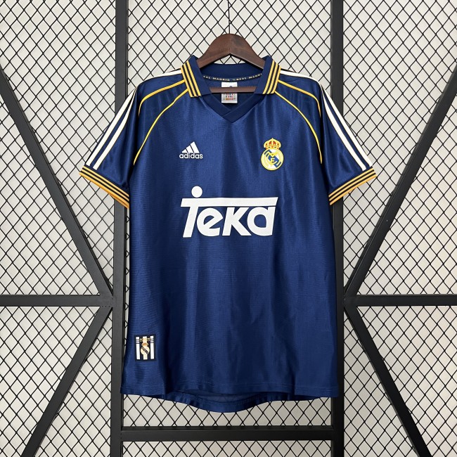 1998-2000 Real Madrid third away retro soccer jersey