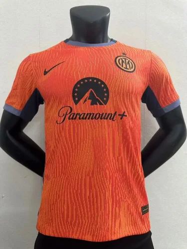 2023-24 Inter Milan’s second away game player version soccer jerseys   (The player version is more slim fit, it is recommended to buy one size larger)