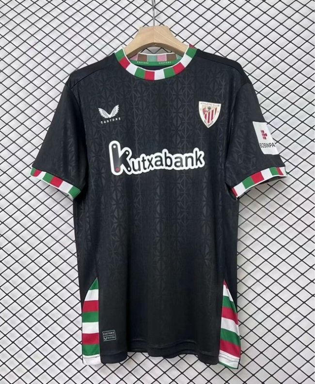 2024-25 Bilbao Fouth black jersey