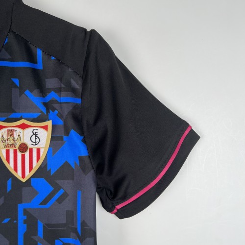 2023-24 Seville Third away kid kit