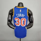 75th Anniversary Curry #30 Warriors Retro Blue
