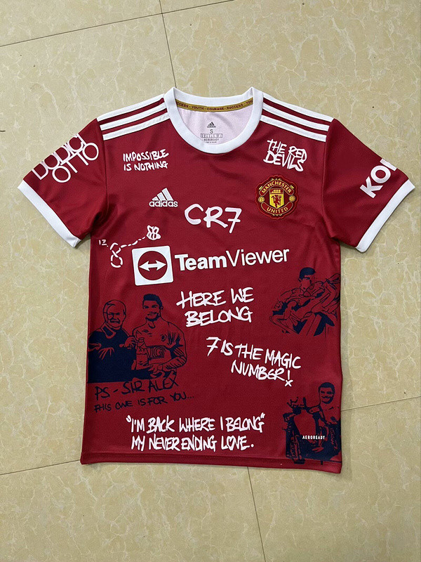 2021-22 Manchester United RONALDO Version Jersey