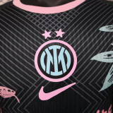 2025-26 Inter Milan   black special player version jersey     (The player version is more slim fit, it is recommended to buy one size larger)