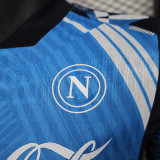 2024-25 Napoli blue special Player version jersey (The player version is more slim fit, it is recommended to buy one size larger)