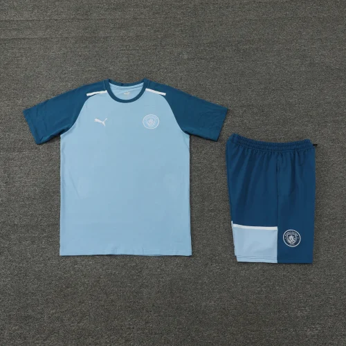 2024-25 Manchester CityI blue cotton training suit