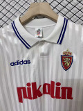 1995-96 Real Zaragoza   home retro jersey