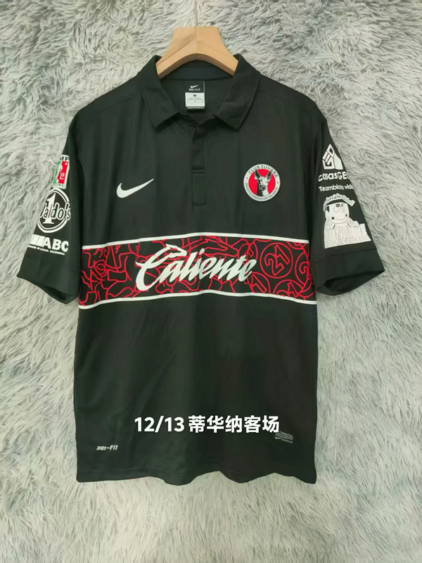 2012-13 Tijuana away retro soccer jersey