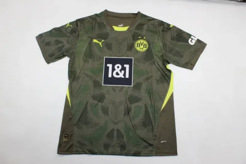 2024-25 Dortmund dark green goalkeeper jersey