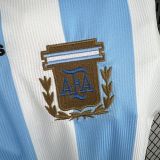 1998 Argentina home retro Long sleeve jersey