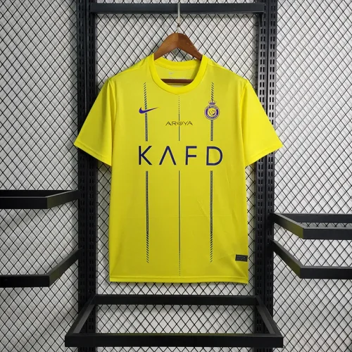 Saudi Al Nassr 2023-24 home soccer jerseys