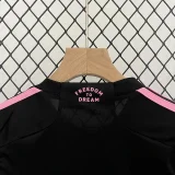 2024-25 Kids Inter Miami Away Black Jersey