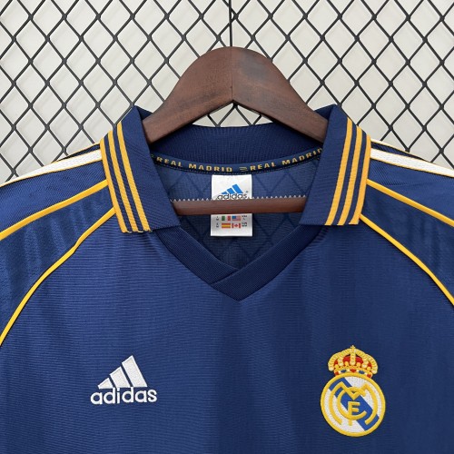 1998-2000 Real Madrid third away retro soccer jersey