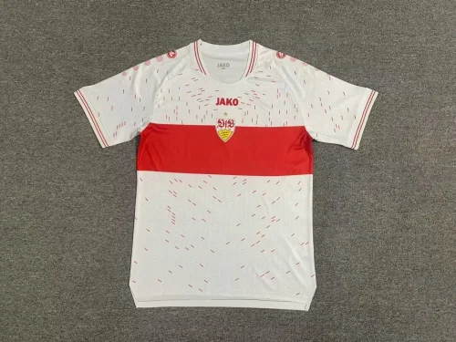 Stuttgart 2023-24 home soccer jerseys