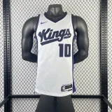 24th Season Kings Home White jersey