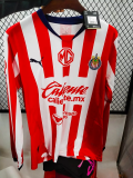 2024-25 Chivas home long sleeve jersey