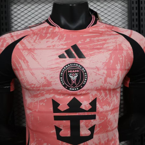 2024-25 Miami Pink special edition player version jersey (The player version is more slim fit, it is recommended to buy one size larger)
