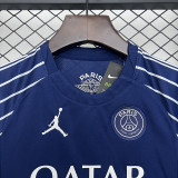 2025-26 Paris Saint Germain away long sleeve kid kit