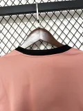 paris saint germain 2024-25 pink third away long sleeve  jerseys