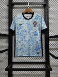 portugal 2023-24 away blue soccer jerseys