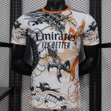 2025-26.Real Madrid  White Black Dragon Claw Special Edition Player  (The player version is more slim fit, it is recommended to buy one size larger)