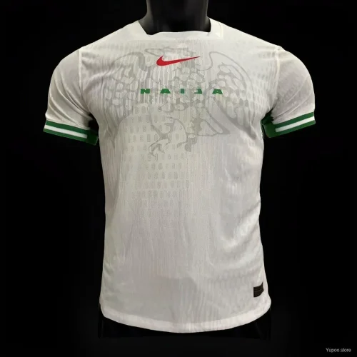 Player Version 2024 Nigeria Home(The player version is more slim fit, it is recommended to buy one size larger)