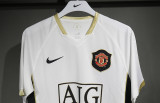 2006-07 Manchester United  away white retro player version jersey
