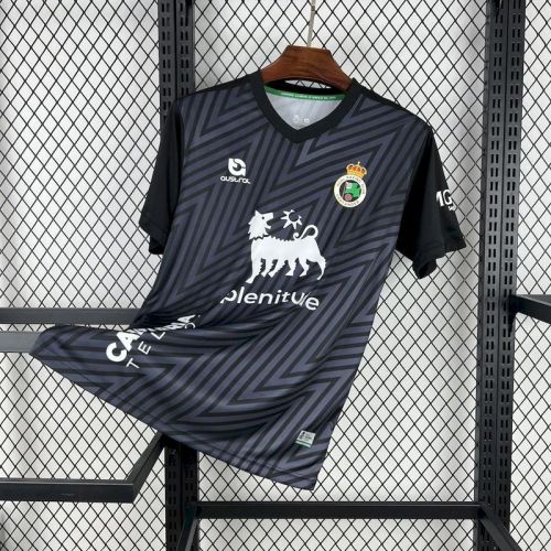2024-25 Racing de Santander Black Goalkeeper Jersey