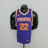 75th Anniversary Ayton #22 Phoenix Suns Purple NBA Jersey