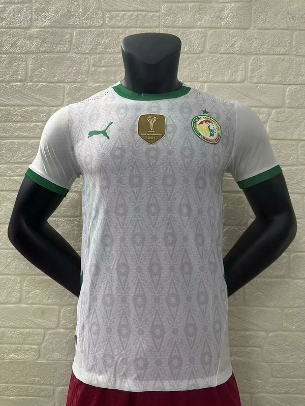 2024-25 Senegal home player version jersey (The player version is more slim fit, it is recommended to buy one size larger)