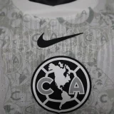 club america 2024-25 away white player version(The player version is more slim fit, it is recommended to buy one size larger)