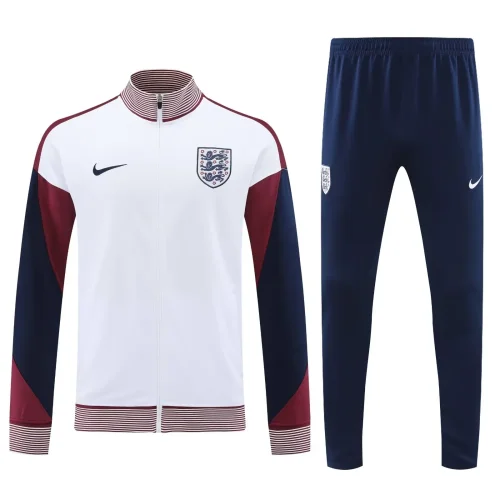 England 2024 white Jacket Sets