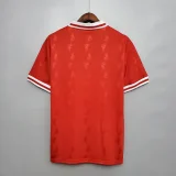 Liverpool 1996-97 home soccer jerseys
