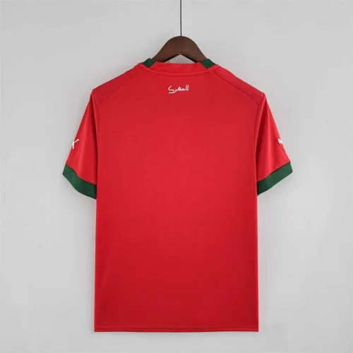 2022 Morocco home soccer jerseys