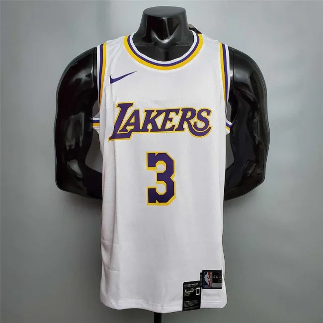 DAVIS #3 Lakers Round neck white