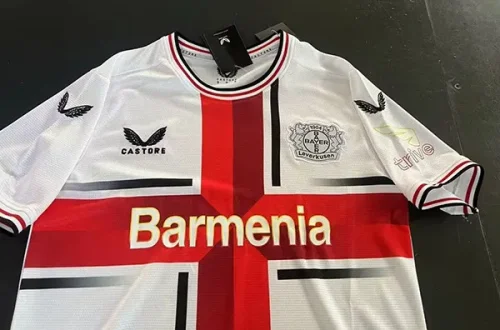 2024-25 Bayern 04 Leverkusen Away White Jersey