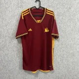 2023-24 Roma home soccer jerseys