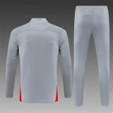 AC Milan 2024-25 Grey Half Zip Kit