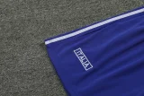 2024-25 Italy blue cotton training suit