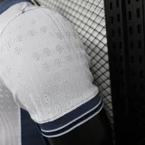 2024-25 Inter Milan away white player version jersey(The player version is more slim fit, it is recommended to buy one size larger)