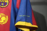 .Barcelona 2010-11  Retro  home player version  (The player version is more slim fit, it is recommended to buy one size larger)
