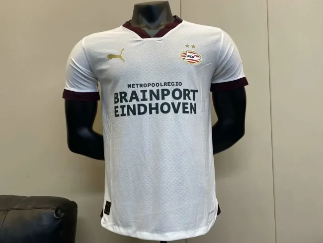 PSV Eindhoven 2023-24 away player version(The player version is more slim fit, it is recommended to buy one size larger)