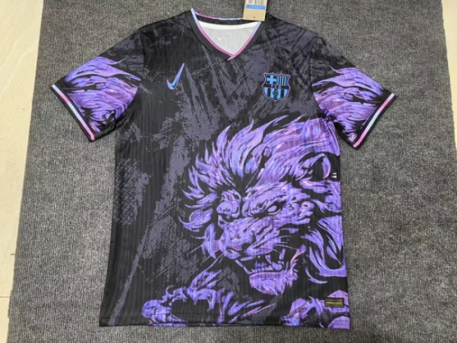 2025-26 Barcelona black and purple special jersey