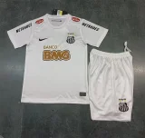 2011-12 Santos home retro kids soccer jersey