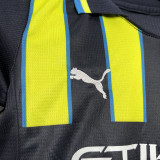 2024-25 Manchester City  away kid kit