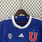 2024-25 Universidad de Chile home soccer jersey