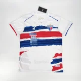 2024-25 Fortaleza white and blue soccer jersey