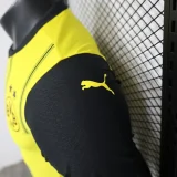 2024-25 dortmund home player version(The player version is more slim fit, it is recommended to buy one size larger)