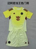 2025-26 Miami yellow goalkeeper kid kit