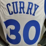 Curry #30 Golden State Warriors white