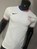 2024 US home white player version(The player version is more slim fit, it is recommended to buy one size larger)
